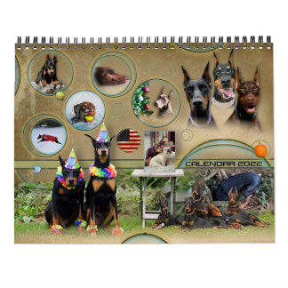 Calendário Dobermantalk 2022