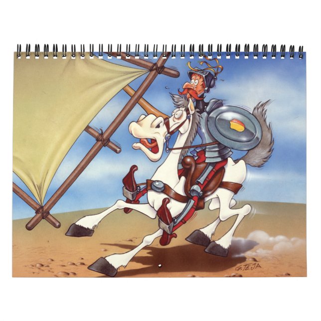 Calendário DON QUIXOTE - Fundo de Animação (Capa)