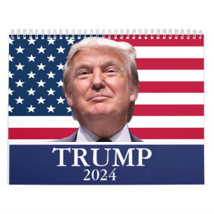 Calendário Donald Trump Foto - Presidente 2024