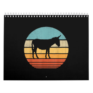Calendário Donkey 60s 70s dá Fazenda a homens agricultores