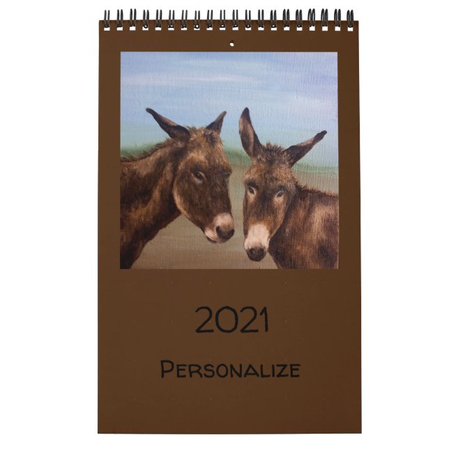 Calendário Donkey duplo (Capa)