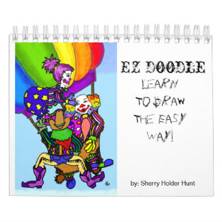 Calendário Doodle de EZ - desenhar em mim ..... -