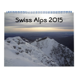 Calendário dos Alpes Suíços 2015