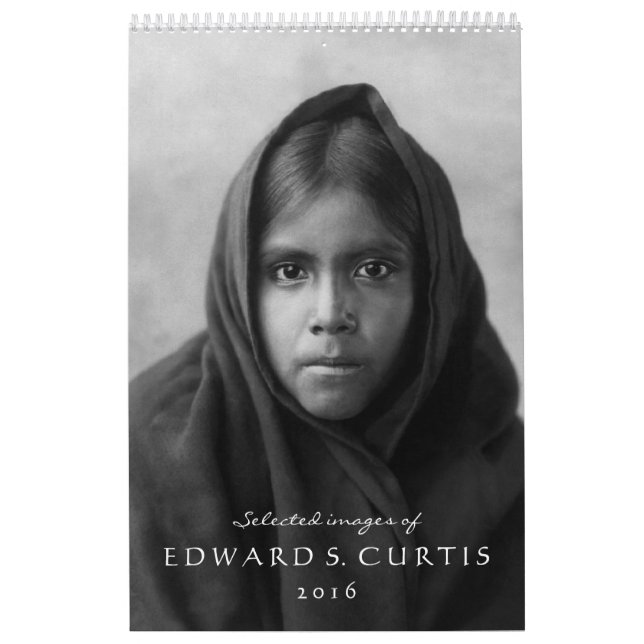 Calendário dos americanos nativos 2016 de Edward (Capa)