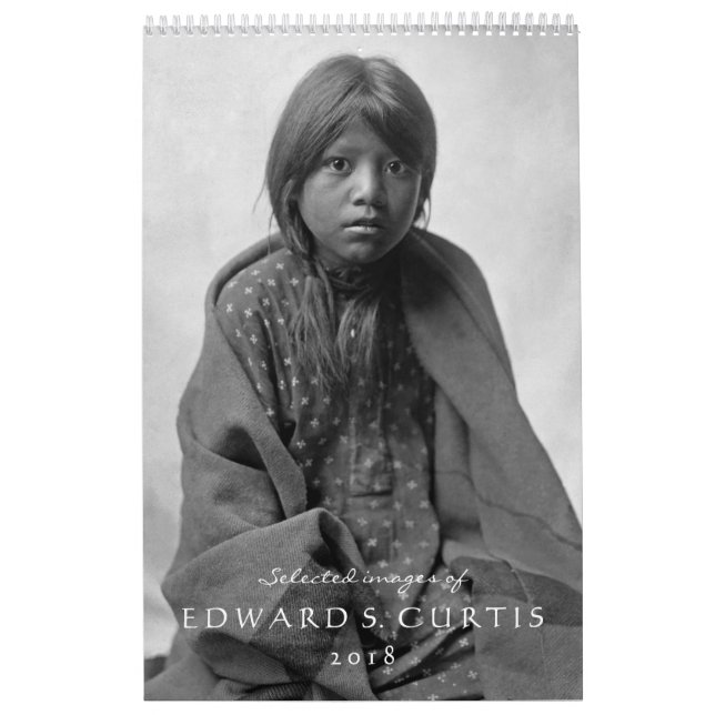 Calendário dos americanos nativos 2018 de Edward (Capa)