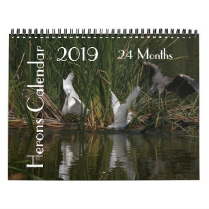 Calendário dos animais 2019 dos animais selvagens