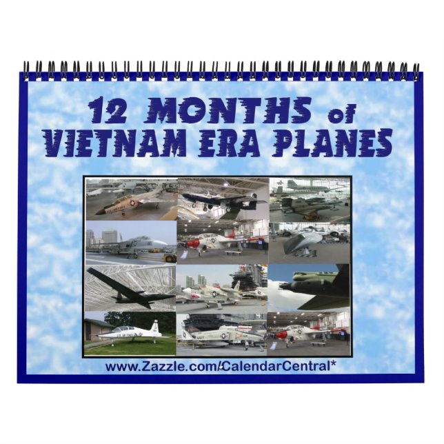 Calendário dos aviões da Era Vietnã (Capa)