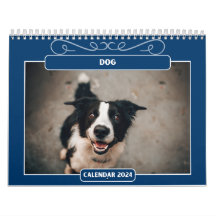 Calendário dos Cães Felizes e Bonitos 2024