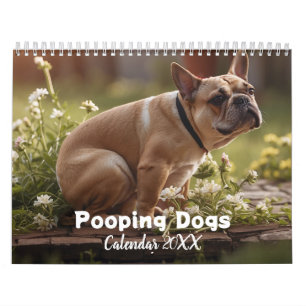 Calendário dos Cães Pooping 2026
