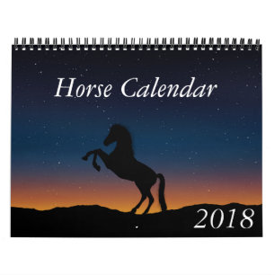 Calendário dos Cavalos de 2018