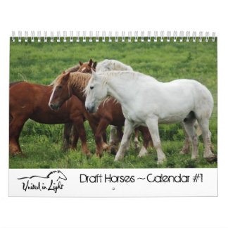 Calendário dos cavalos de esboço #1
