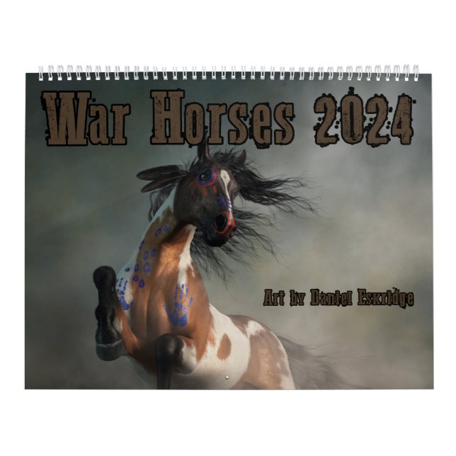 Calendário dos Cavalos de Guerra de 2024 (Capa)