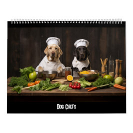 Calendário dos Chefs do cães