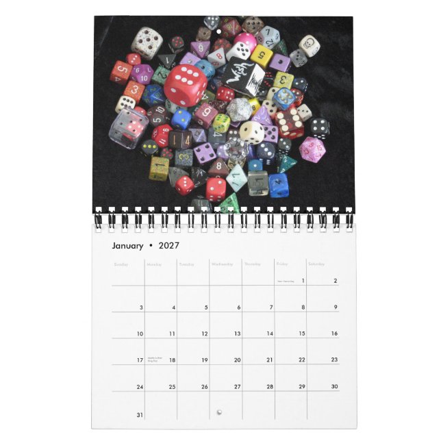 Calendário dos dados (Jan 2027)