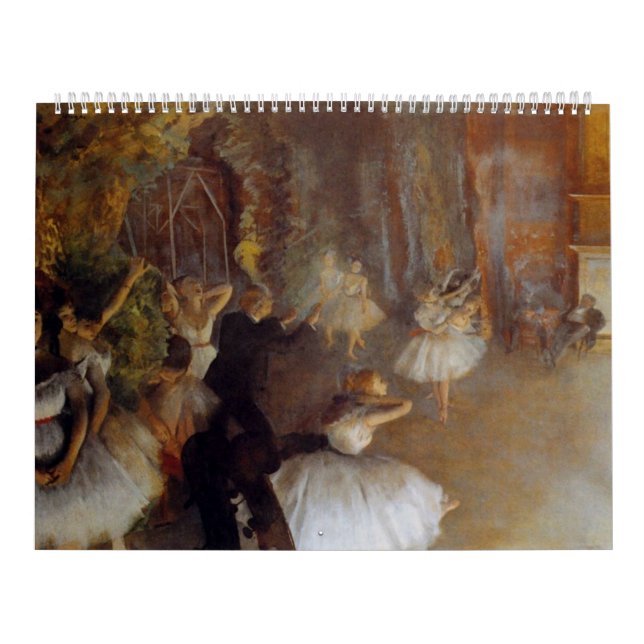 Calendário dos Dançarinos do Balé Degas (Capa)