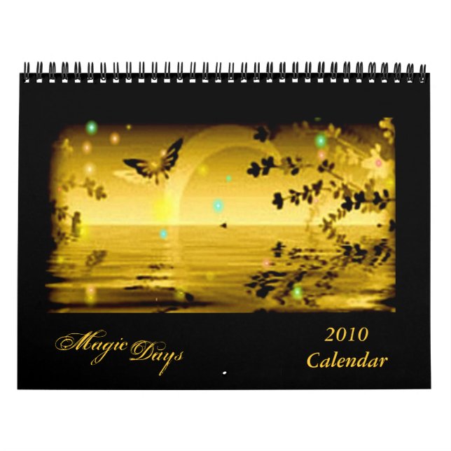 Calendário dos Dias Mágicos 2010 (Capa)