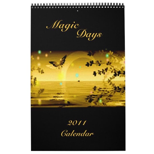 Calendário dos Dias Mágicos 2011 (Capa)
