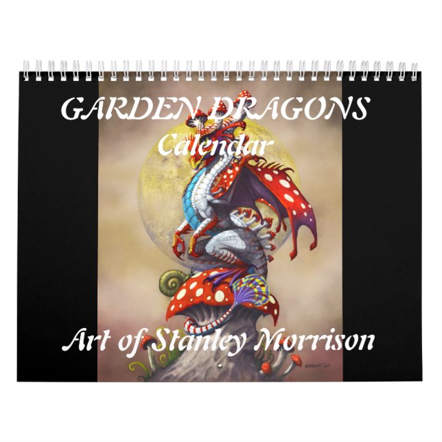 Calendário dos dragões do jardim (Capa)