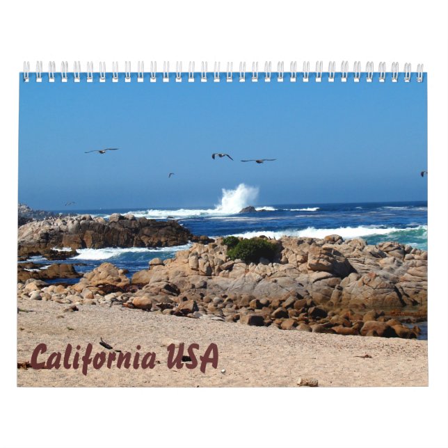 Calendário dos EUA da Califórnia (Capa)