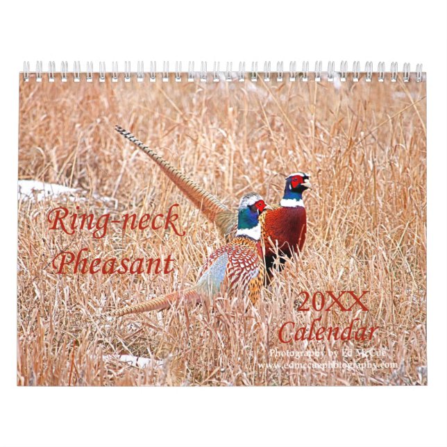 Calendário dos Faisões Ring-neck (Capa)