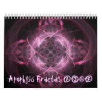 Calendário dos Fractals 2012 do Apophysis