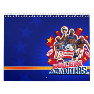 Calendário dos GlobeTrotters de Harlem