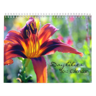 Calendário dos hemerocallis 2012