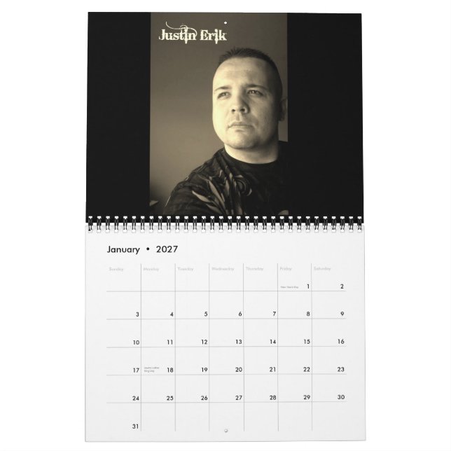 Calendário dos Homens Paranormais (Jan 2027)