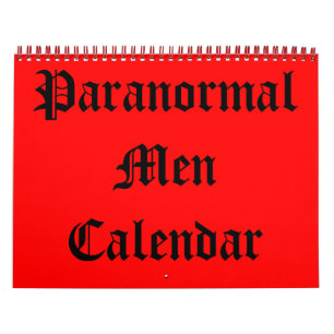 Calendário dos Homens Paranormais