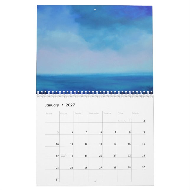 Calendário dos horizontes 2012 de Florida (Jan 2027)