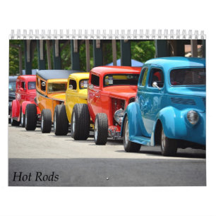 Calendário dos hot rod 2016