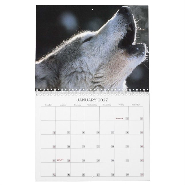 Calendário dos lobos (Jan 2027)