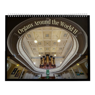 Calendário dos órgãos de tubos de todo o mundo