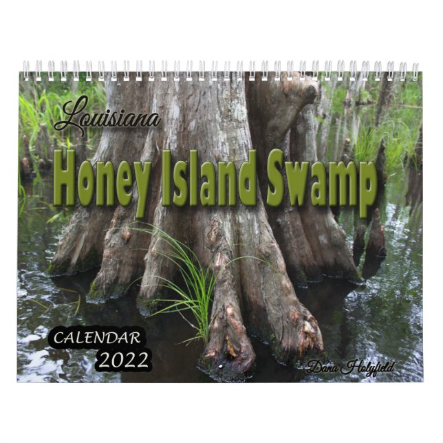 Calendário dos pântanos da Ilha Louisiana Honey 20 (Capa)