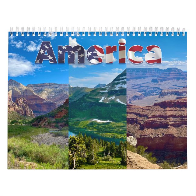 Calendário dos parques nacionais da América de 202 (Capa)