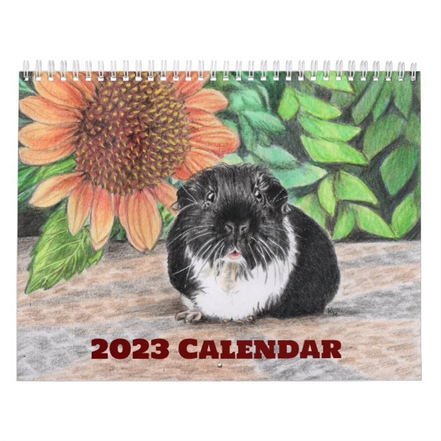 Calendário dos Porcos Guiné 2023 (Capa)