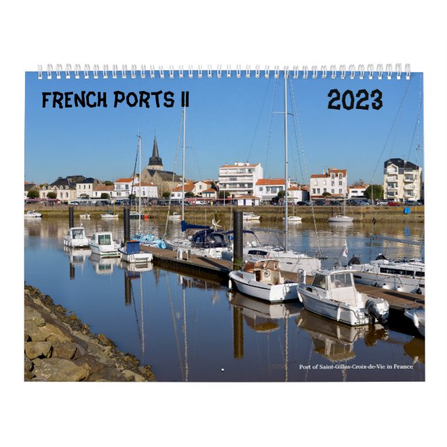 Calendário dos portos franceses II 2023 (Capa)