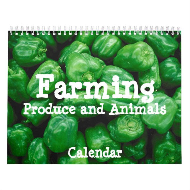 Calendário dos Produtos Agrícolas e Animais (Capa)