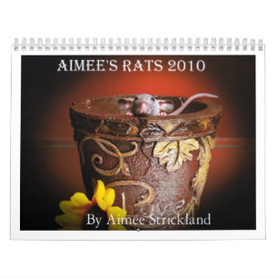 Calendário dos ratos 2010 de Aimee