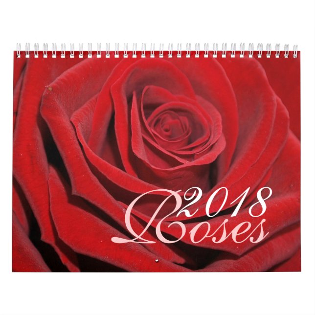 Calendário dos rosas 2018 (Capa)
