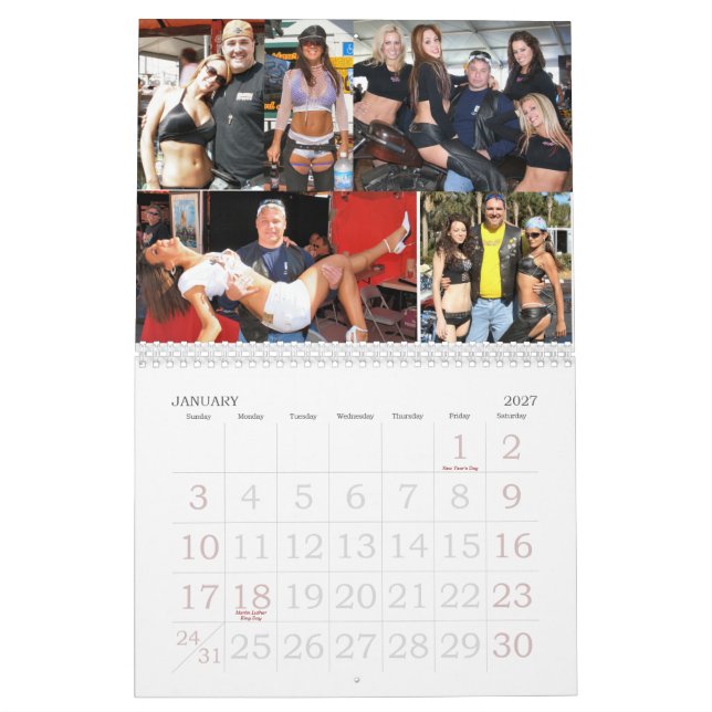 Calendário dos Selvagem-Castores 2009 (Jan 2027)