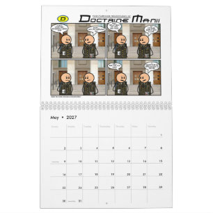 Calendário Doutrina Homem 2027