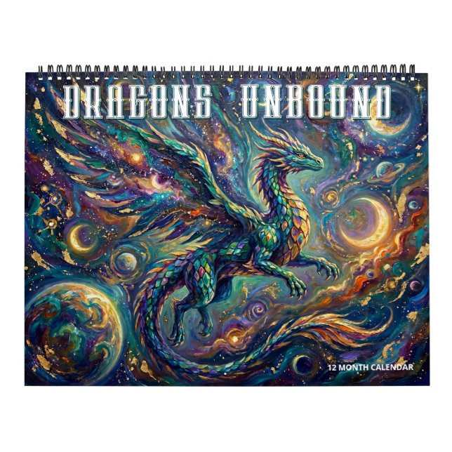 Calendário Dragões Desvinculados (Capa)
