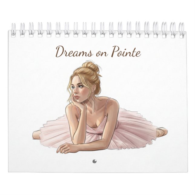 Calendário Dreams on Pointe (Capa)