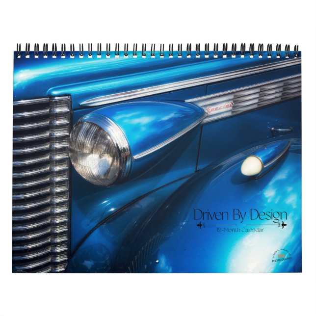 Calendário Driven By Design 12-Month Calendar (Capa)