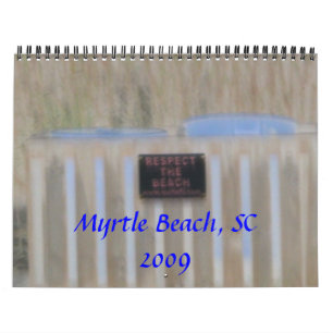 Calendário DSCI1291, Myrtle Beach, SC2009