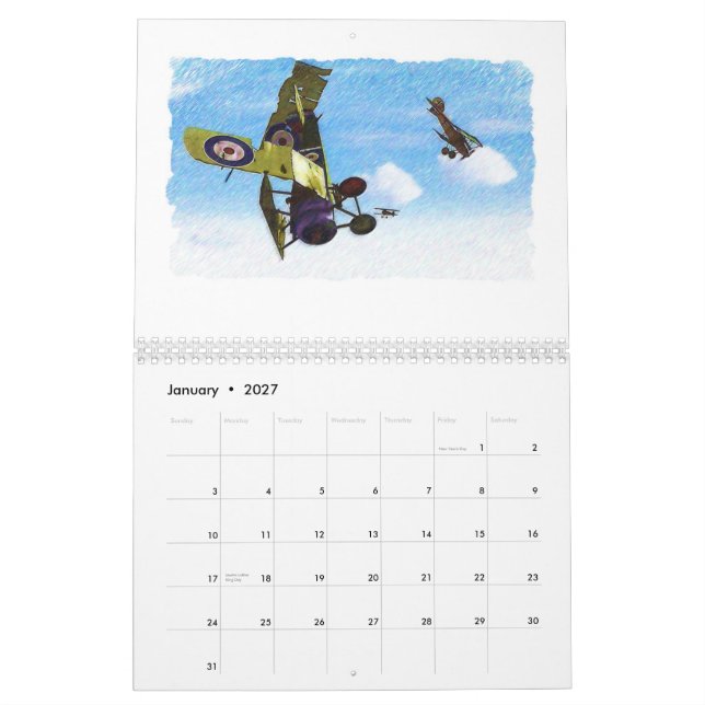 Calendário Duelos de WWII sobre Europa! (Jan 2027)