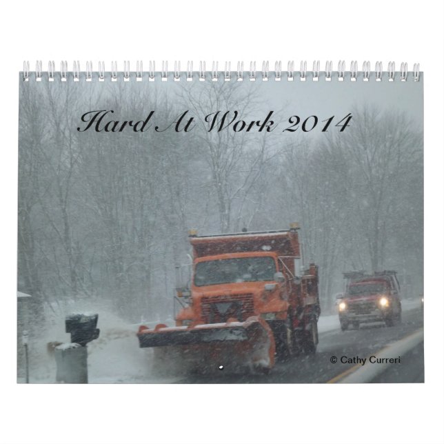 Calendário Duro no trabalho 2014 (Capa)