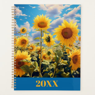 Calendário e Planejador do Sunflower 20XX