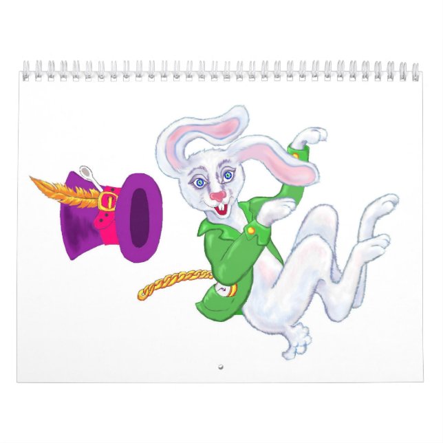 Calendário É um jardim zoológico! (Capa)